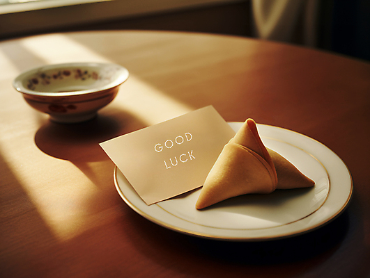 JPG 편집이미지 접시 종이 디저트 사람없음 쪽지 행운 찻잔 디지털합성 포춘쿠키 편집실사 AI포토 AI콘텐츠 식기 음식 컨셉 잔 쿠키 CG 파일형식