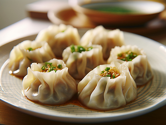 JPG 편집이미지 접시 요리 사람없음 중식 중국 디지털합성 딤섬 편집실사 AI포토 AI콘텐츠 식기 아시아 음식 CG 파일형식