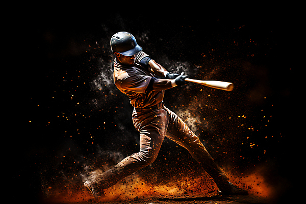 JPG 전신 편집이미지 남자 불꽃 한명 들기 성인 야구 야구방망이 타자 야구선수 역동적 야구복 불씨 홈런 성인남자한명만 휘두르기 편집실사 AI컴퓨터그래픽 AI콘텐츠 1 컨셉 모션 불 운동선수 사람 운동복 구기 야구용품 CG 남자한명만 성인남자만 파일형식