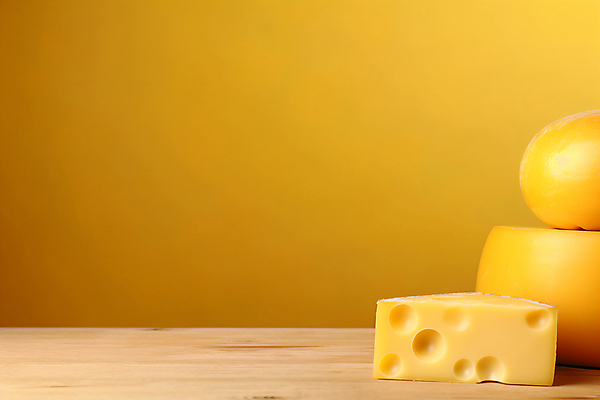 JPG 편집이미지 음식 치즈 유제품 사람없음 노란색 안주 에멘탈치즈 카피스페이스 편집실사 AI포토 AI콘텐츠 컬러 공백 CG 파일형식