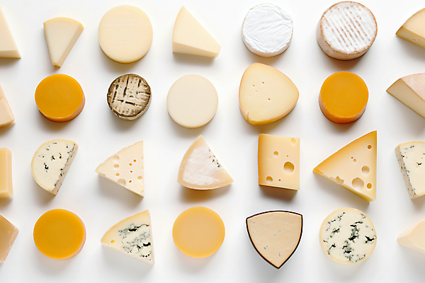 JPG 편집이미지 음식 치즈 유제품 종류 사람없음 여러개 가득함 안주 일렬 브리치즈 블루치즈 조각치즈 까망베르치즈 에멘탈치즈 고다치즈 편집실사 AI포토 AI콘텐츠 조각 다수 CG 파일형식