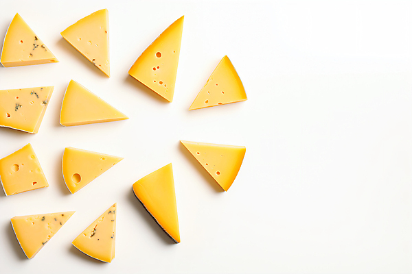 JPG 편집이미지 음식 치즈 유제품 사람없음 노란색 흰색 안주 블루치즈 조각치즈 편집실사 AI포토 AI콘텐츠 컬러 조각 CG 파일형식