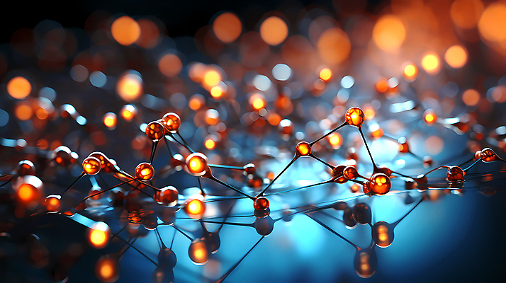 JPG 편집이미지 과학 백그라운드 사람없음 빛 화학 디지털합성 보케 화학구조 화학식 편집실사 AI컴퓨터그래픽 AI콘텐츠 CG 공식 파일형식