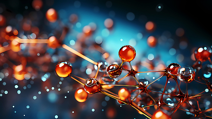 JPG 편집이미지 과학 백그라운드 사람없음 빛 화학 디지털합성 보케 화학구조 화학식 편집실사 AI컴퓨터그래픽 AI콘텐츠 CG 공식 파일형식