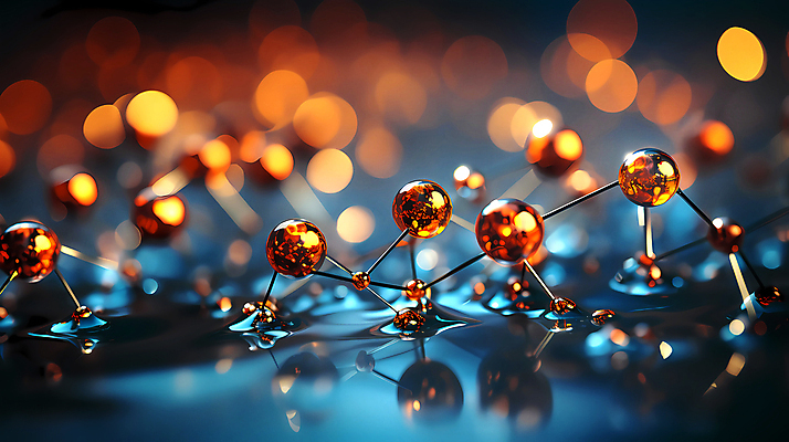 JPG 편집이미지 과학 백그라운드 사람없음 빛 화학 디지털합성 보케 화학구조 화학식 편집실사 AI컴퓨터그래픽 AI콘텐츠 CG 공식 파일형식