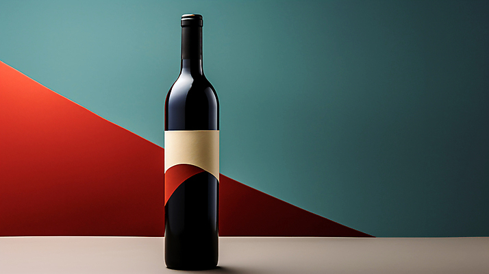 JPG 편집이미지 백그라운드 사람없음 와인병 합성 심플 목업 편집실사 AI포토 AI콘텐츠 병_용기 와인 CG 파일형식
