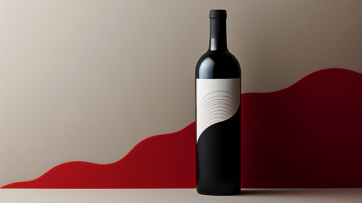 JPG 편집이미지 백그라운드 사람없음 와인병 합성 심플 목업 편집실사 AI포토 AI콘텐츠 병_용기 와인 CG 파일형식