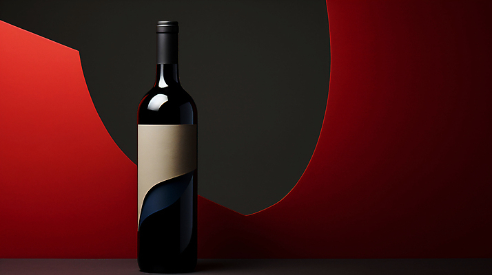 JPG 편집이미지 백그라운드 사람없음 와인병 합성 심플 목업 편집실사 AI포토 AI콘텐츠 병_용기 와인 CG 파일형식