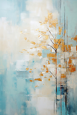 JPG 나무 일러스트 사람없음 물감 디지털합성 그림 유화 국내일러스트 AI일러스트 AI콘텐츠 식물 미술 미술도구 파일형식