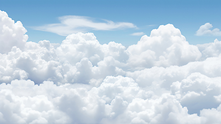 JPG 편집이미지 하늘색 자연 하늘 풍경 사람없음 뭉게구름 편집실사 AI포토 AI콘텐츠 파란색 CG 생태계 파일형식 구름_자연
