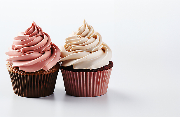 JPG 편집이미지 사람없음 달콤 컵케이크 크림 초코맛 편집실사 AI포토 AI콘텐츠 케이크 초콜릿 맛 CG 파일형식