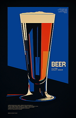 PSD 디자인 포스터 일러스트 맥주 사람없음 파란색 맥주잔 미니멀 국내일러스트 컬러 술잔 주류 파일형식