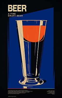 PSD 디자인 포스터 일러스트 맥주 사람없음 파란색 맥주잔 미니멀 국내일러스트 컬러 술잔 주류 파일형식