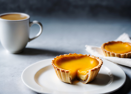 JPG 편집이미지 접시 디저트 사람없음 컵 달콤 디지털합성 에그타르트 편집소스 편집실사 AI포토 AI콘텐츠 식기 음식 맛 CG 타르트 파일형식