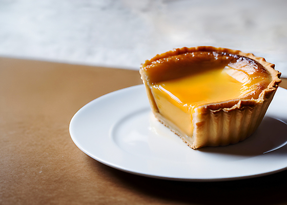 JPG 편집이미지 접시 디저트 사람없음 달콤 디지털합성 에그타르트 편집소스 편집실사 AI포토 AI콘텐츠 식기 음식 맛 CG 타르트 파일형식