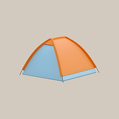 PSD 아이콘 여행 휴가 텐트 사람없음 3D아이콘 3D 디지털합성 숙박 숙소 캠핑도구 파일형식