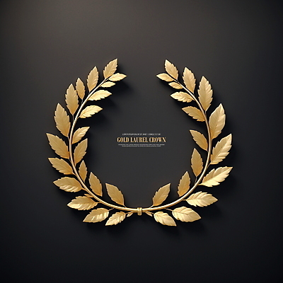 PSD 편집이미지 프레임 사람없음 금색 황금 디지털합성 월계관 월계수 편집소스 이미지편집 컬러 파일형식