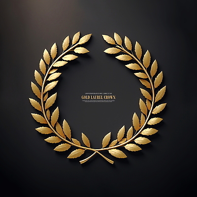 PSD 편집이미지 프레임 사람없음 금색 황금 디지털합성 월계관 월계수 편집소스 이미지편집 컬러 파일형식