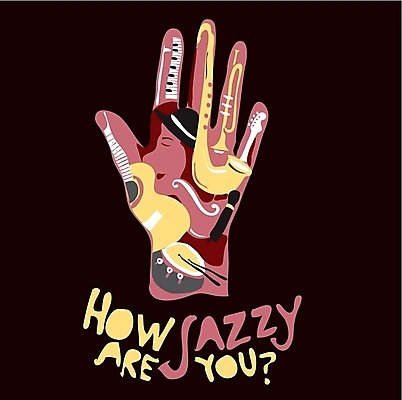 EPS 해외이미지 손 포스터 일러스트 검은배경 신체부위 기타 피아노건반 통기타 색소폰 북 마이크 트럼펫 재즈 해외202310 해외일러스트 음악 음향기기 백그라운드 현악기 타악기 사람 검은색 건반 피아노 목관악기 금관악기 파일형식 벡터