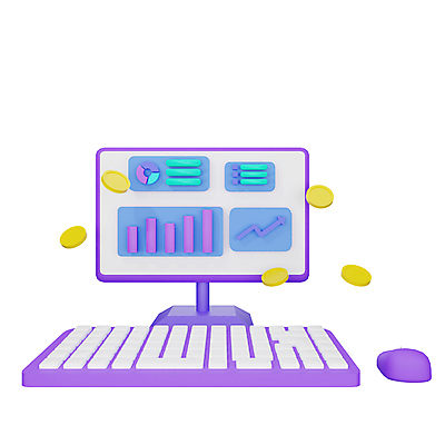 포토 JPG 해외이미지 화살표 그래프 사람없음 3D 모니터 보라색 동전 키보드 마우스 상승 마케팅 해외202310 해외포토 컬러 컨셉 돈 컴퓨터 컴퓨터용품 디지털합성 파일형식