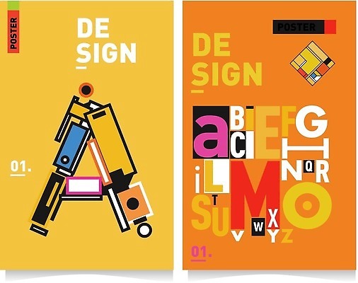 EPS 해외이미지 도형 알파벳 포스터 백그라운드 일러스트 추상 타이포그라피 사람없음 컬러풀 화려 해외202310 해외일러스트 문자 영어 컬러 컨셉 무늬 파일형식 벡터