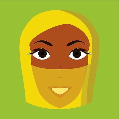 EPS 해외이미지 전통 드레스 아시아 문화 얼굴 일러스트 비즈니스 사람 뷰티 유행 목도리 플랫 이슬람교 머리장식 동쪽 베일 아랍어 테마 스타일 해외202310 해외일러스트 잡화 옷 나라 종교 신체부위 장식 방향 파일형식 벡터