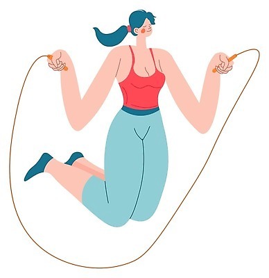 EPS 해외이미지 모양 라이프스타일 여자 밧줄 스포츠 신체 일러스트 모션 아침 건강 사람 성인 운동복 운동 점프 힘 에너지 보디빌딩 날씬함 연습 준비 체육관 근육질 노력 에어로빅 고립 벡터 해외202310 해외일러스트 주간 옷 줄 근육 생활 헬스 춤 몸매 파일형식