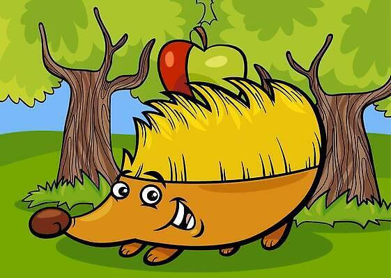 EPS 해외이미지 클립아트 나무 동물 캐릭터 디자인 행복 야생동물 음식 과일 일러스트 포유류 자연 동화 동물원 종류 미소 그래픽 못 가시 사과 만화 그림 코믹 공상 고슴도치 마스코트 벡터 해외202310 해외일러스트 일러캐릭터 식물 감정 표정 공구 생태계 파일형식 도구