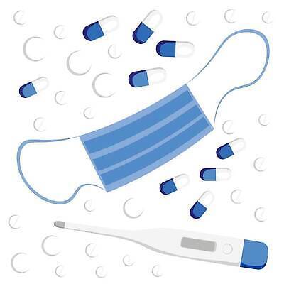 EPS 해외이미지 디자인 백그라운드 일러스트 모바일 건강 가면 책 알약 공책 어플리케이션 질병 온도계 정사각형 엘리먼트 전염병 치유 해외202310 해외일러스트 도형 의학 문구용품 약 파일형식 벡터