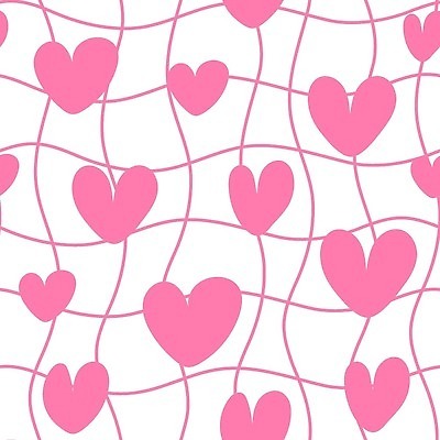 EPS 해외이미지 분홍색 패턴 곡선 일러스트 사랑 사람없음 패턴백그라운드 하트 격자 해외202310 해외일러스트 모양 감정 선 컬러 백그라운드 무늬 파일형식 벡터