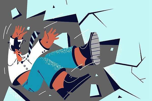 EPS 해외이미지 직업 라이프스타일 남자 일러스트 비즈니스 노동자 산 사람 도전 업무 비즈니스맨 가장자리 위험 장애물 충돌 종업원 그림 오르기 윤곽 문제 위기 트러블 혼란 벡터 자극 무너짐 해외202310 해외일러스트 컨셉 모션 생활 작업 직장인 둘레 파일형식