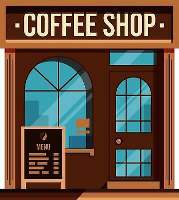 EPS 해외이미지 모델 외관 커피 조각 일러스트 비즈니스 건축양식 창문 하늘 거리 주택 건물 빛 세일 문 상점 식당 카페 도시 오픈 보행로 시장 도심 작음 만화 시작 상업 타운 소매 조형 고립 차양 벡터 해외202310 해외일러스트 건축물 건축 길 음료 크기 파일형식