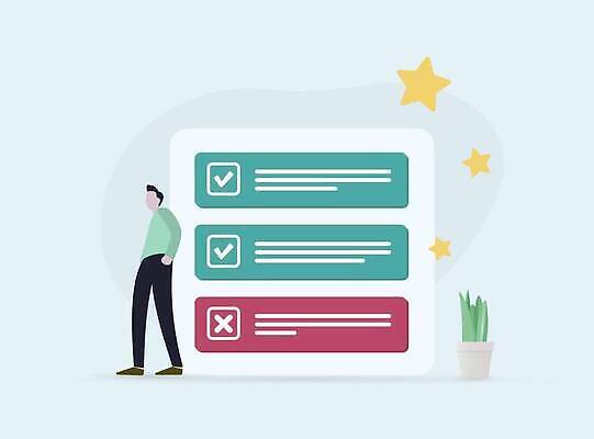 EPS 해외이미지 캐릭터 컨셉 2 일러스트 비즈니스 사람 금지 정보 최고 퀴즈 선택 계획 플러스 투표 분석 체크표시 속도 보고서 옵션 눈금 긍정 평가 해결 나쁜 리뷰 부정적 체크리스트 목차 벡터 해외202310 해외일러스트 일러캐릭터 기호 감정 선거 확인 파일형식