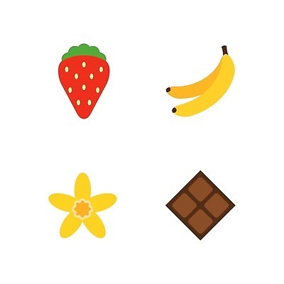 EPS 해외이미지 디자인 꽃 음료 음식 조각 백그라운드 스티커 일러스트 재료 포장 딸기 디저트 바나나 세트 갈색 초콜릿 우유 흰색 플랫 달콤 맛 심볼 크림 오브젝트 심플 내추럴 고립 바닐라 엘리먼트 벡터 해외202310 해외일러스트 식물 컬러 컨셉 과일 유제품 파일형식