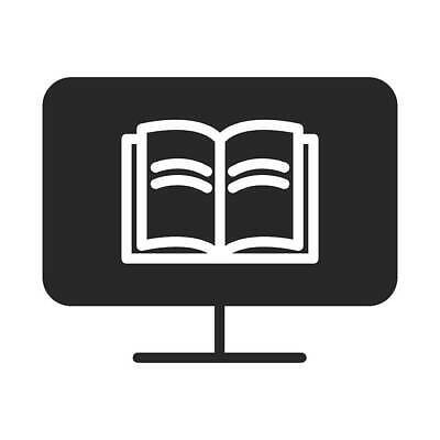 EPS 해외이미지 디자인 교육 인터넷 일러스트 텍스트 책 학습 픽토그램 디지털 스크린 정보 전자책 도서관 잡지 심볼 읽기 사인 전자 문학 페이지 온라인 다운로드 UI 고립 상형문자 온라인강의 벡터 해외202310 해외일러스트 문자 모션 간행물 강의 파일형식 언택트