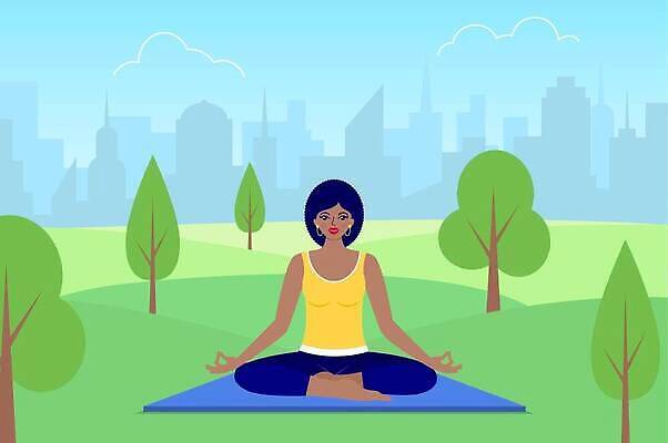 EPS 해외이미지 나무 캐릭터 라이프스타일 디자인 계절 공원 여자 행복 얼굴 스포츠 백그라운드 신체 일러스트 요가 자연 하늘 휴식 건강 사람 풍경 성인 여름 컬러풀 운동 검은색 흰색 도시 플랫 숲 만화 명상 위치 타운 스타일 벡터 아사나자세 해외202310 해외일러스트 일러캐릭터 식물 웰빙 공공시설 감정 컬러 컨셉 생활 신체부위 요가자세 생태계 파일형식