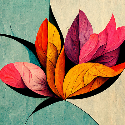 JPG 해외이미지 꽃 백그라운드 일러스트 추상 미술 사람없음 컬러풀 그림 해외202310 해외일러스트 식물 컬러 무늬 문화예술 파일형식