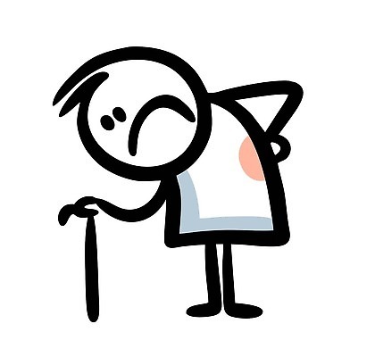 EPS 해외이미지 전신 캐릭터 남자 허리손 일러스트 지팡이 한명 성인 고통 심플 허리통증 성인남자한명만 해외202310 해외일러스트 일러캐릭터 1 감정 포즈 사람 남자한명만 성인남자만 파일형식 벡터