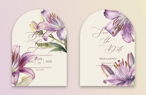 EPS 해외이미지 결혼 일러스트 프레임 사람없음 세트 축하 분위기 감성 카피스페이스 해외202310 해외일러스트 컨셉 이벤트 공백 파일형식 벡터