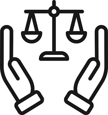 EPS 해외이미지 디자인 선 컨셉 일러스트 믿음 도덕 심볼 윤곽 공정 정직 고립 청렴 벡터 해외202310 해외일러스트 감정 파일형식