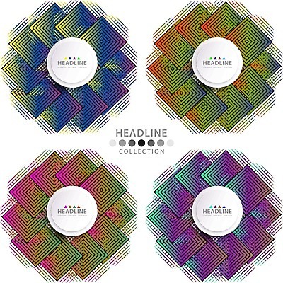 EPS 해외이미지 모양 템플릿 디자인 배너 리플렛 백그라운드 컨셉 패턴 일러스트 추상 프레임 종류 사람없음 그래픽 장식 세트 컬러풀 라벨 플랫 레이아웃 엘리먼트 스타일 해외202004 해외일러스트 컬러 무늬 파일형식 벡터