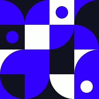 EPS 해외이미지 모양 템플릿 디자인 포스터 백그라운드 컨셉 패턴 일러스트 추상 미술 사람없음 그래픽 장식 파란색 컬러풀 원형 플랫 심플 기하학 구성 스타일 미니멀리스트 미니멀 해외202004 해외일러스트 도형 컬러 무늬 문화예술 파일형식 벡터