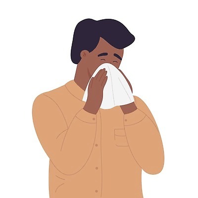 EPS 해외이미지 계절 여자 얼굴 일러스트 건강 병원 사람 성인 치료 약 고통 추위 환자 열 조직 바이러스 질병 불기 코 두통 감염 꽃가루 손수건 부족 알레르기 기침 돌봄 인플루엔자 재채기 증상 해로움 해외202310 해외일러스트 감정 컨셉 의학 모션 신체부위 가루 파일형식 벡터