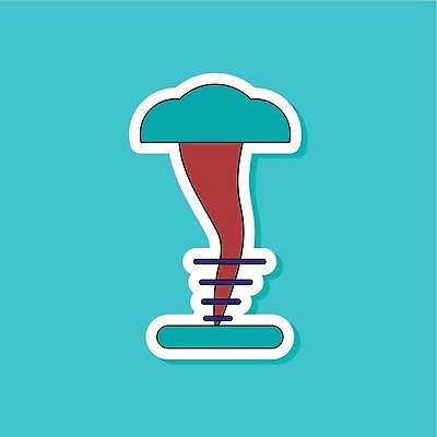 EPS 해외이미지 종이 스티커 일러스트 자연 하늘 바람 날씨 나선형 힘 손상 소용돌이 흰색 위험 오브젝트 속도 폭풍 내추럴 엘리먼트 재앙 허리케인 스타일 해외202310 해외일러스트 자연요소 컬러 컨셉 무늬 회오리 자연재해 생태계 파일형식 벡터 재해