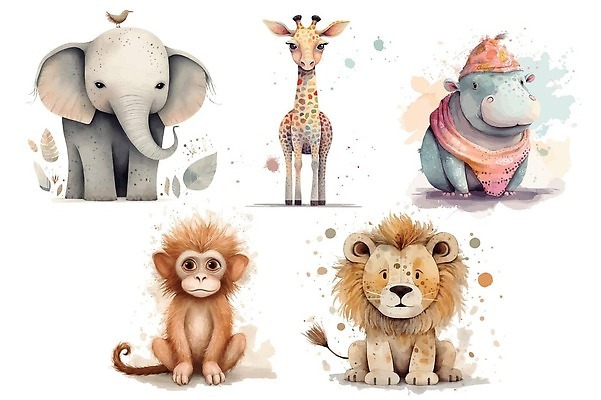 EPS 해외이미지 식물 동물 템플릿 캐릭터 꽃 야생동물 백그라운드 잎 일러스트 자연 코끼리 프레임 목재 세트 신용카드 사자 만화 기린 사파리 초대 얼룩말 하마 고립 삼림지대 국경 해외202310 해외일러스트 일러캐릭터 나무 재료 포유류 금융 말_동물 숲 생태계 파일형식 벡터