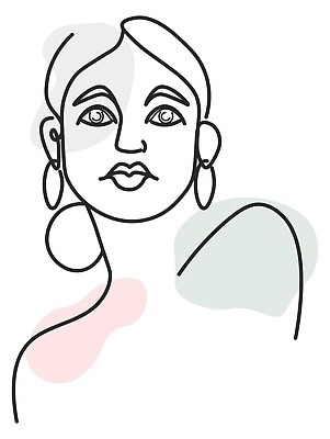 EPS 해외이미지 모델 라이프스타일 헤어스타일 응시 여자 얼굴 포즈 일러스트 실내 건강 사람 성인 뷰티 유행 화장품 기쁨 자신감 화려 우아함 매끈함 내추럴 돌봄 스타일 벡터 해외202310 해외일러스트 시선 감정 컨셉 모션 내부 생활 신체부위 감각 파일형식