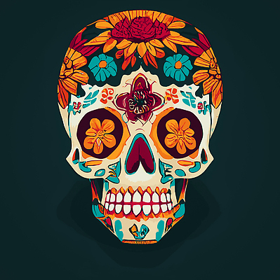 포토 JPG 해외이미지 클립아트 전통 꽃 문화 꽃무늬 일러스트 휴가 멕시코 골격 미술 사람 사람없음 장식 컬러풀 머리 축제 할로윈 축하 죽음 무서움 설탕 심볼 다이아몬드 해외202310 해외일러스트 식물 감정 컬러 컨셉 북아메리카 무늬 문화예술 신체부위 보석 파일형식