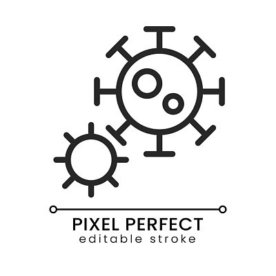 EPS 해외이미지 편집 디자인 선 컨셉 일러스트 세포 건강 미술 픽토그램 약 웹 어둠 플랫 바이러스 질병 심볼 사인 그림 생물학 심플 윤곽 감염 전염 미생물 박테리아 고립 얇은 인플루엔자 전염병 타격 벡터 코로나바이러스 해외202310 해외일러스트 교육 인터넷 의학 모션 문화예술 생물 파일형식