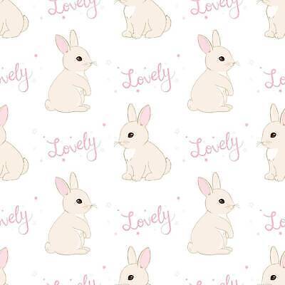 EPS 해외이미지 별 백그라운드 패턴 일러스트 사람없음 귀여움 토끼 해외202310 해외일러스트 자연요소 컨셉 무늬 포유류 반려동물 파일형식 벡터