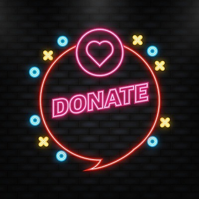 EPS 해외이미지 말풍선 일러스트 타이포그라피 사람없음 컬러풀 하트 심볼 네온 해외202310 해외일러스트 모양 문자 컬러 파일형식 벡터